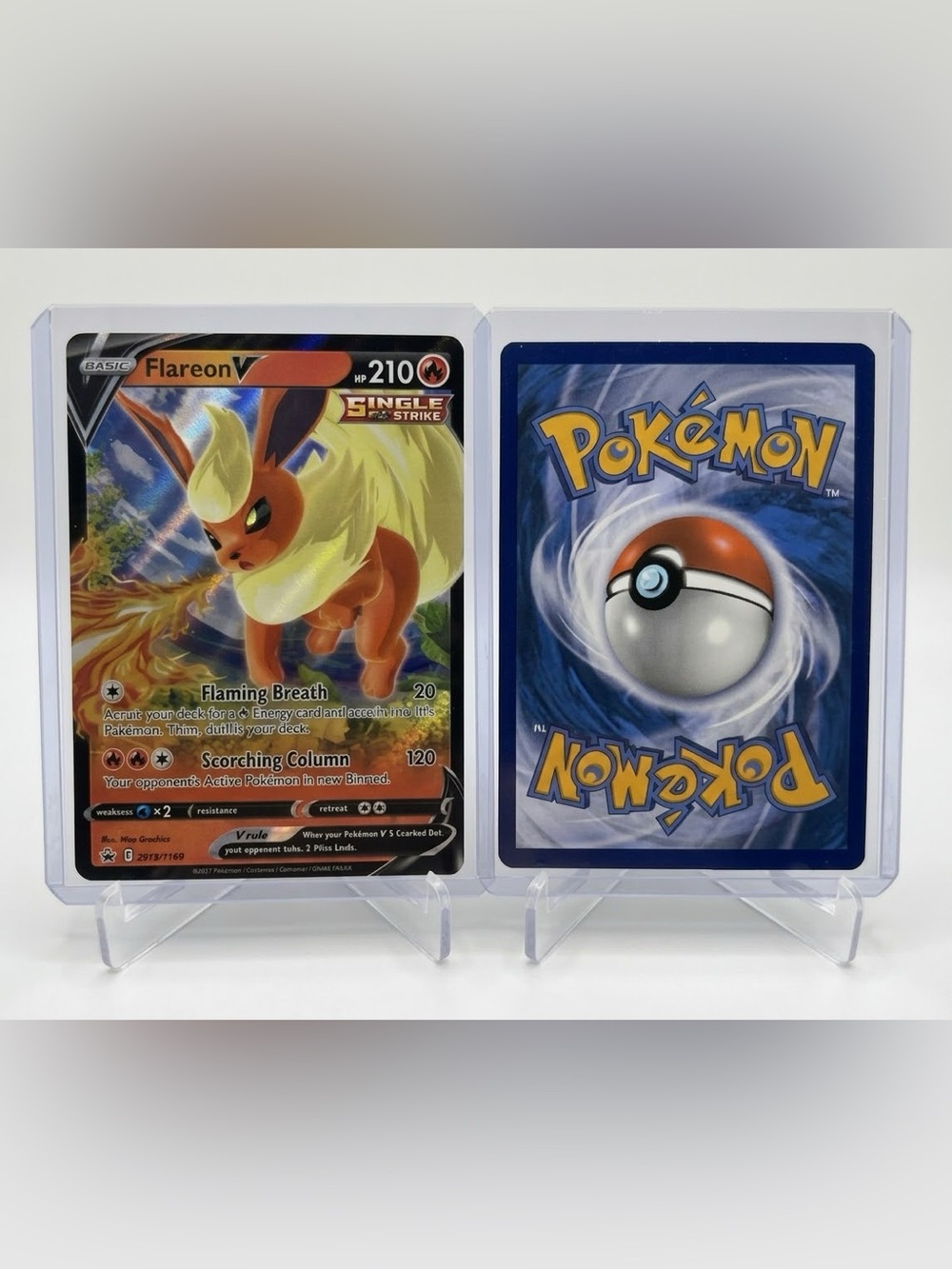 Flareon V SWSH149 SWSH: Sword & Shield Promo Cards Holo